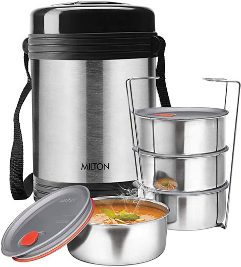 stainless steel thermos tiffin lunch box|insulated lunch box with thermos.